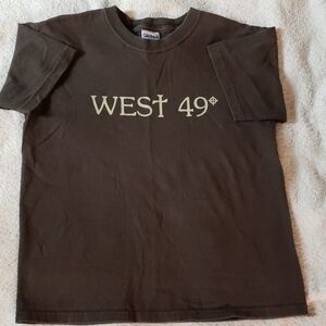 Gildan Kids Brown Graphic Tee